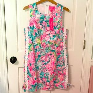 Lilly Pulitzer NWT, HOT ON THE SCENE tropical dress!!
